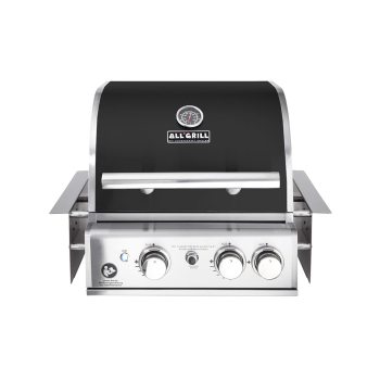 TOP-LINE - ALLGRILL CHEF S Black- BUILT-IN  mit Air System